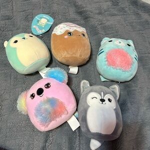 five squishmallows